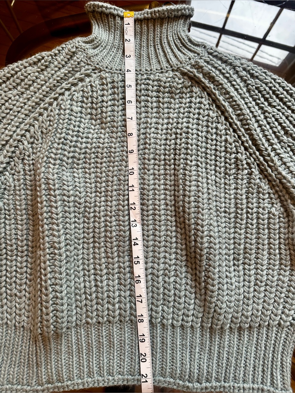 H&M Cozy Knit Turtleneck Sweater - Blue - Picture 6 of 10